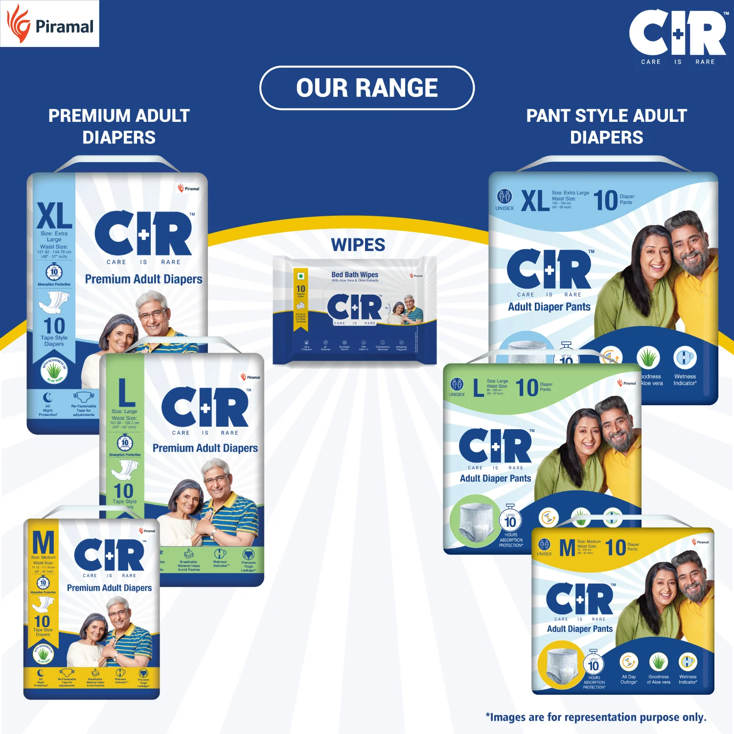 CIR Premium Underpads, Medium (60x60cm) | 7 hrs Absorption Protection | 20 Units | Waterproof | Protects Surfaces from Incontinence | Super Soft Polymer - Image 7