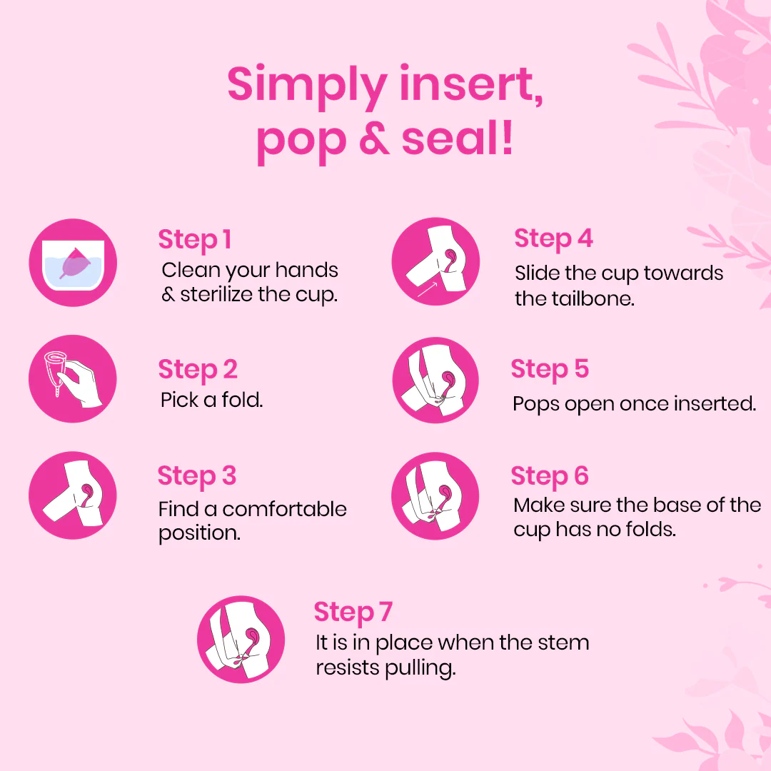 i-Activ Menstrual Cup for Women | Rash-Free, Leak-Free & Ultra soft Cup with Pouch| 100% Medical Grade Silicone | 8-10 hrs protection - Image 11