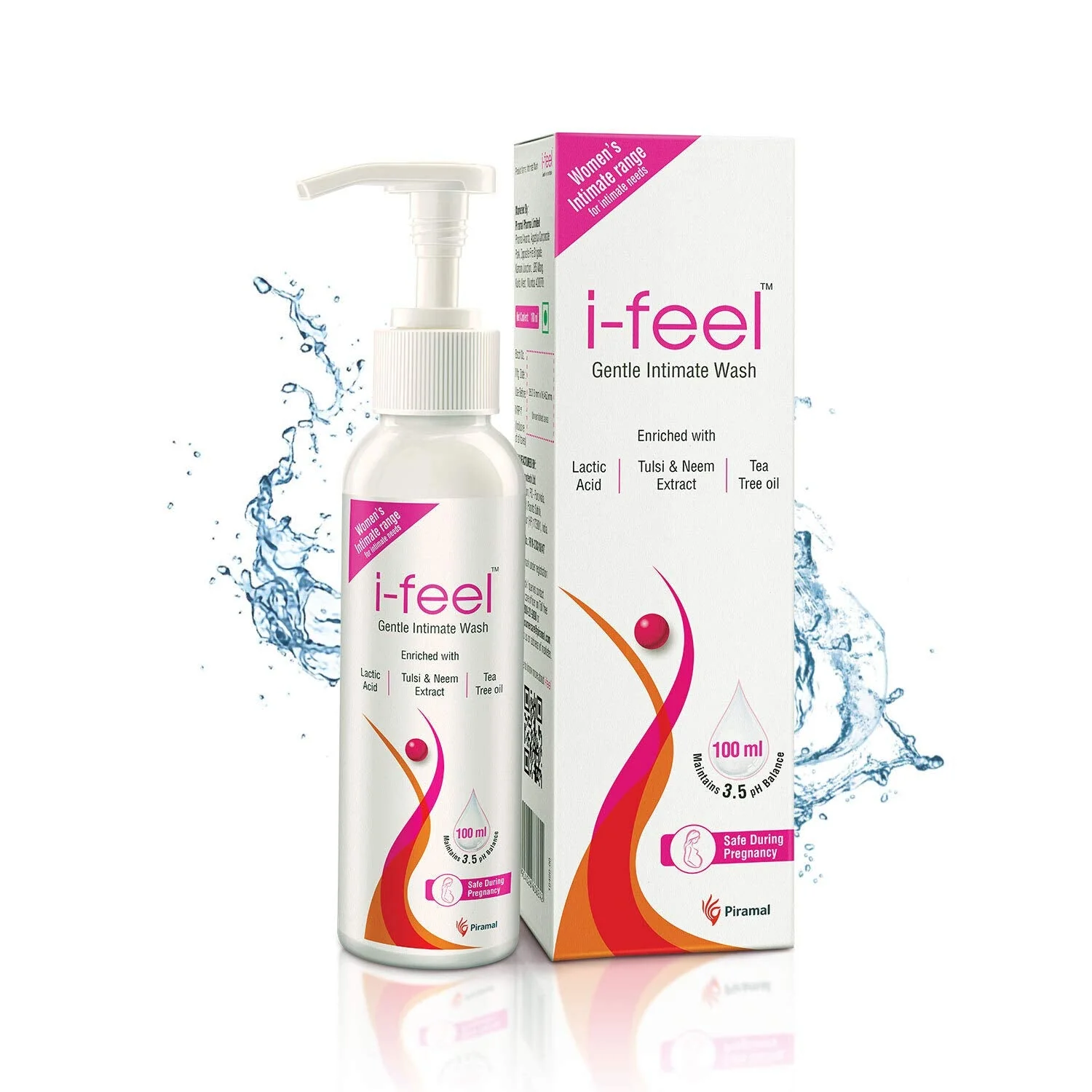 i-feel Gentle Intimate Wash | Contains Tea-Tree Oil, Neem, Tulsi & Aloevera Extracts, 100ml Buy 1 Get 1 Free - Image 3