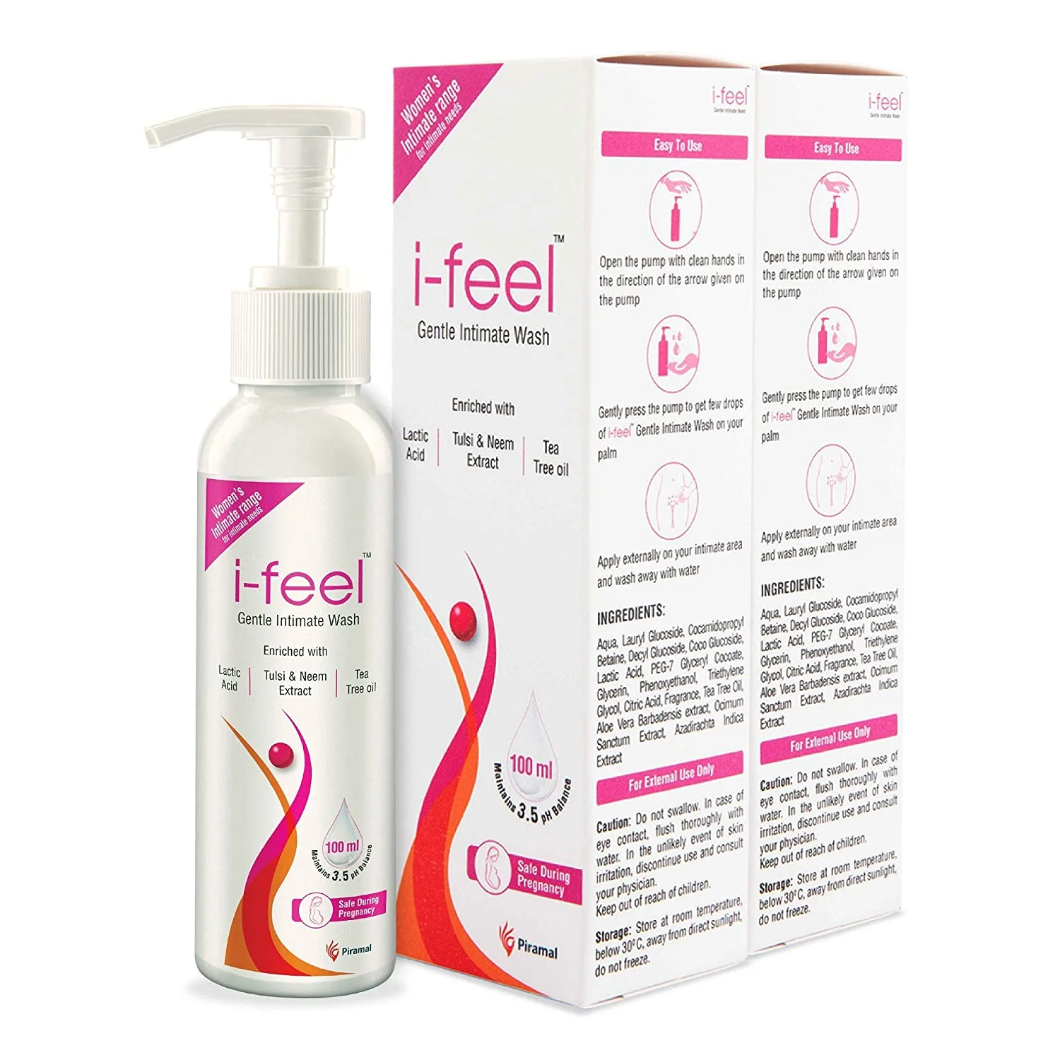 i-feel Gentle Intimate Wash | Contains Tea-Tree Oil, Neem, Tulsi & Aloevera Extracts, 100ml - Image 6