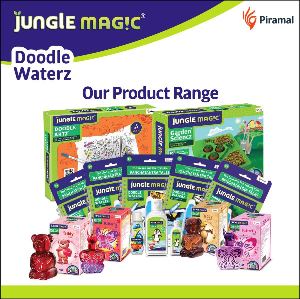 Jungle Magic Doodle Waterz | Reusable Children's Colouring Book - Image 10