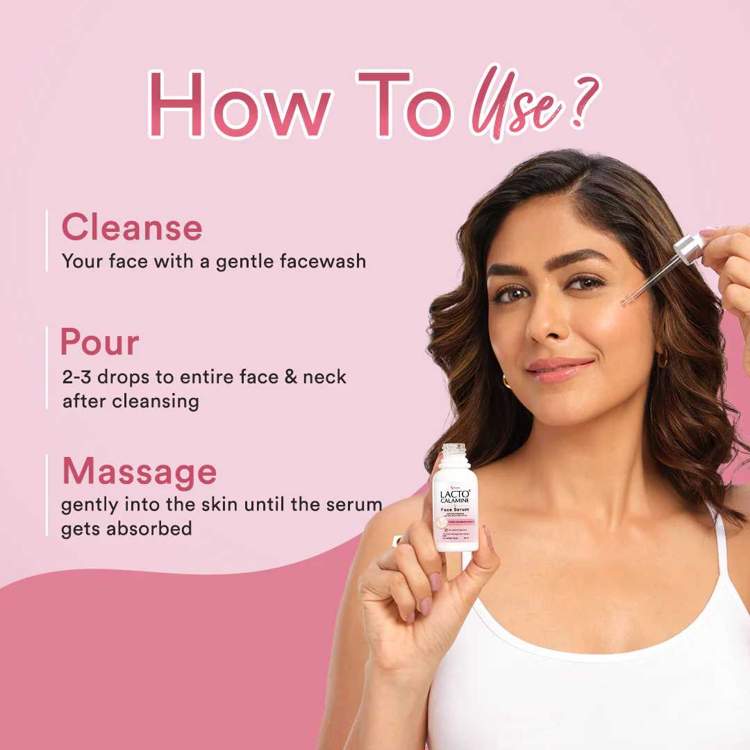Lacto Calamine 10% Niacinamide Face Serum | 30ml | Pore Minimizing, Acne Marks, Blemishes & Oil Balancing,Reduces Pigmentation | Dermatologically Tested & Fragrance Free | 30ml - Image 6