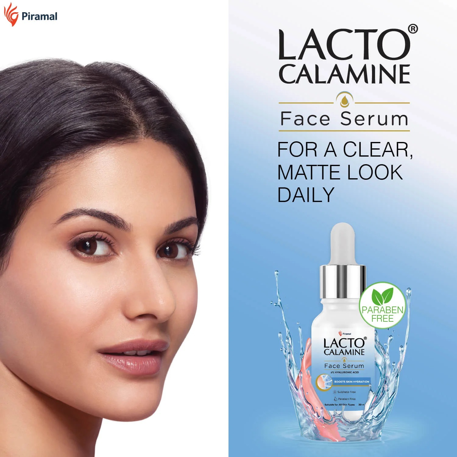 Lacto Calamine 2% Hyaluronic acid with Penta-Ceramide complex |Daily Face Serum, Intense Hydration For Plump & Bouncy Skin | Suitable for all skin types |No Parabens, No Sulphates - 30 ml - Image 4