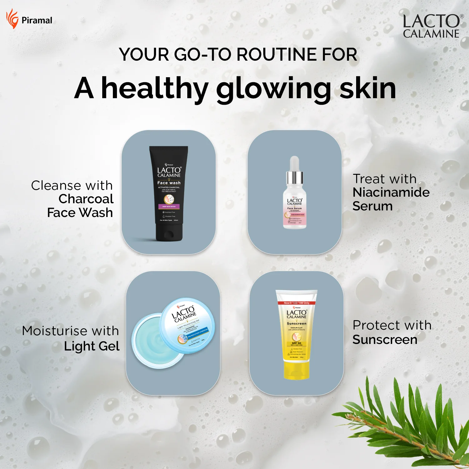 Lacto Calamine Activated Charcoal Face Wash with Aloe Vera & Tea Tree Extract for Deep Skin Detox. Removes impurities and fights blackheads & whiteheads. No Parabens, No Sulphates - 100 ml - Image 5