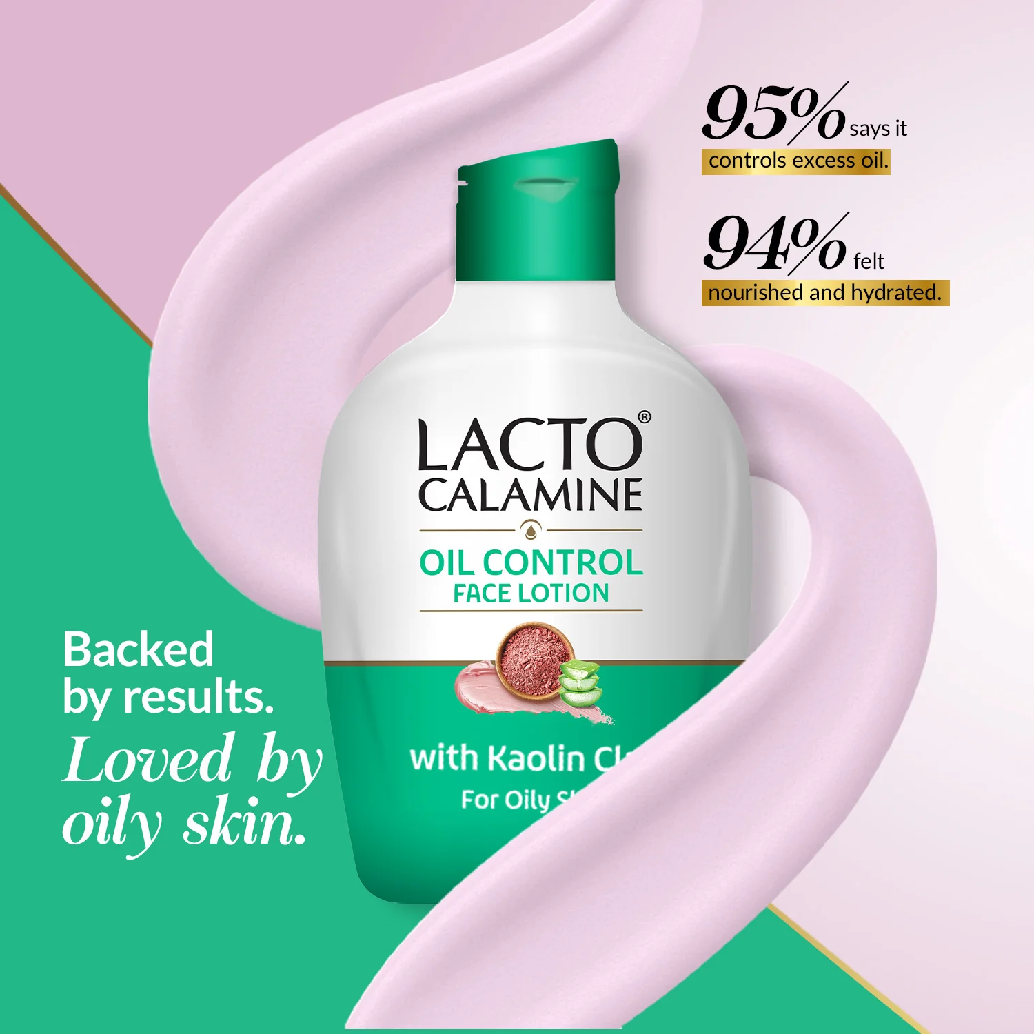 Lacto Calamine Face Lotion | Daily Moisturizer For Face - Combination To Normal Skin | Kaolin Clay & Aloe Vera | Fights Pimples, Darkspots & Blackheads | Body Lotion | 120ml - Image 5
