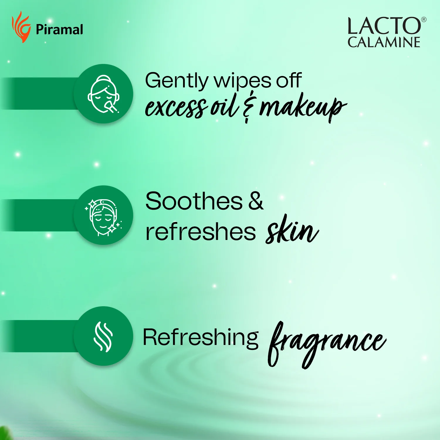 Lacto Calamine Daily Cleansing Facial Wipes | Wet Wipes for Face with Aloe Vera, Cucumber & Vitamin E | Makeup Remover Wipes| Paraben & Alcohol Free - Image 3