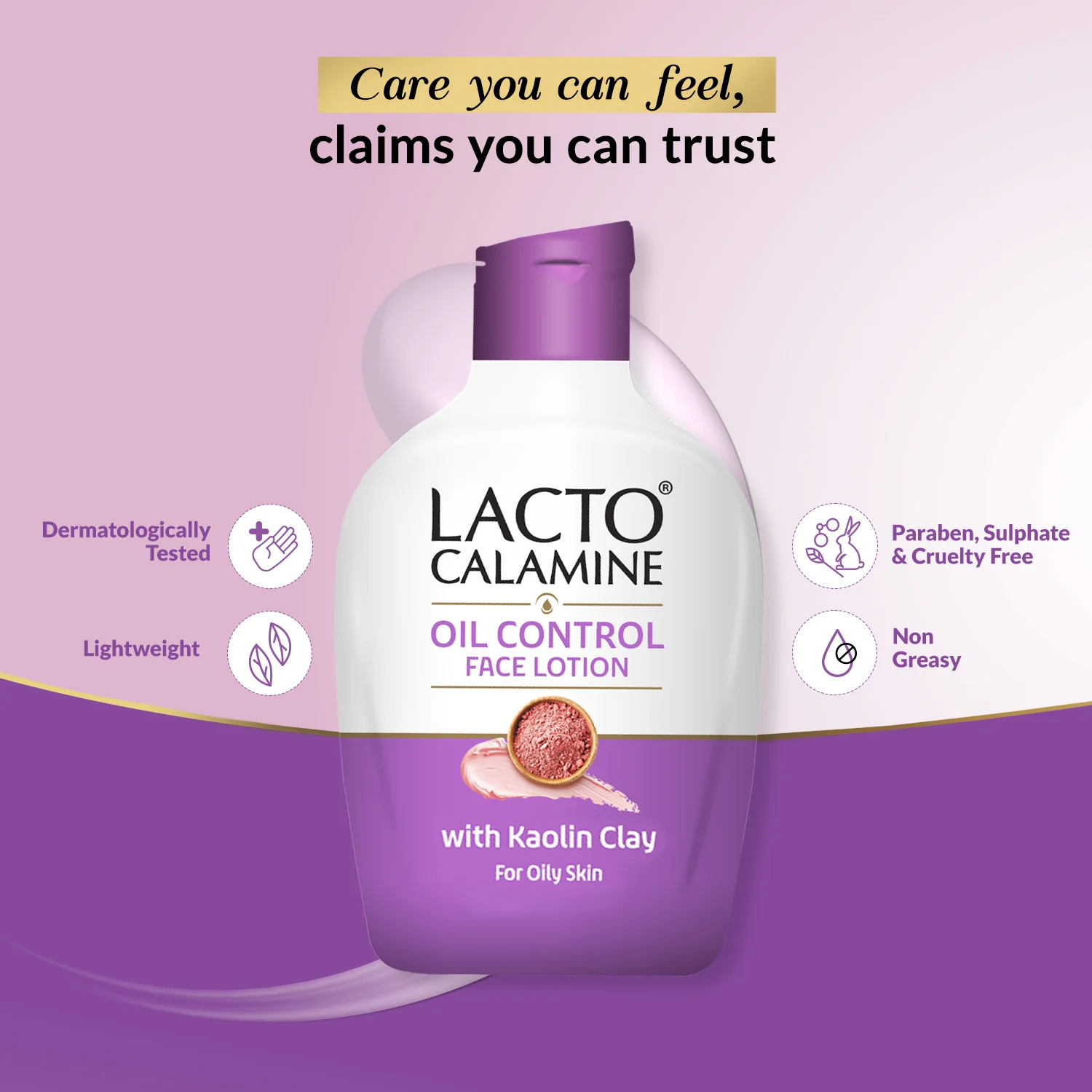 Lacto Calamine Daily Face Lotion Enriched with Kaolin and Aloe Vera Extracts | Face Moisturizer For Oily Skin (60ml/120ml) - Image 6