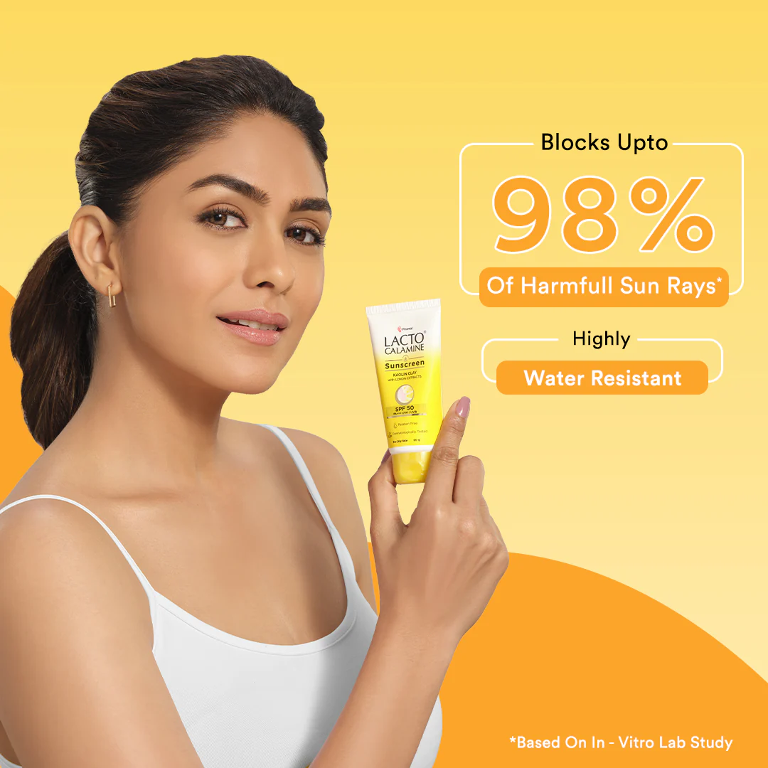 Lacto Calamine Sunscreen SPF 50 | PA +++ Sunscreen for Oily Skin | UVA – UVB Sunscreen | With Kaolin Clay and Lemon Extracts - Image 5