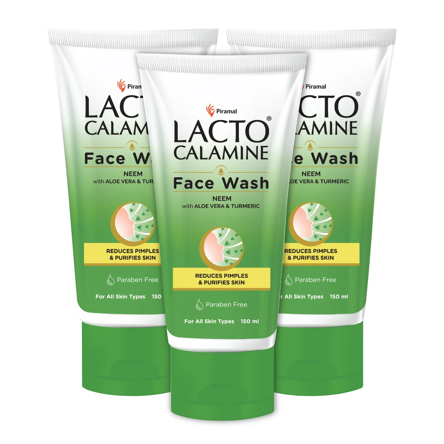 Lacto Calamine Neem Face Wash With Aloe Vera & Turmeric | 150ml | Niacinamide & Salicylic Acid Face Wash | Facewash Reduces Pimples, Purifies Skin & Oil Control | For All Skin Types - Image 10