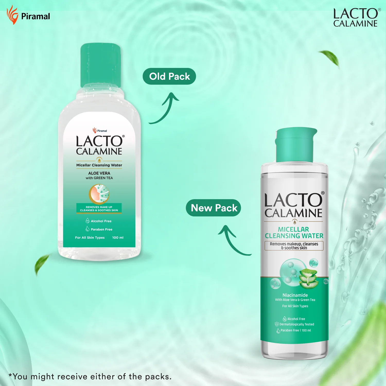 Lacto Calamine Micellar Cleansing Water | 100 ml - Image 4