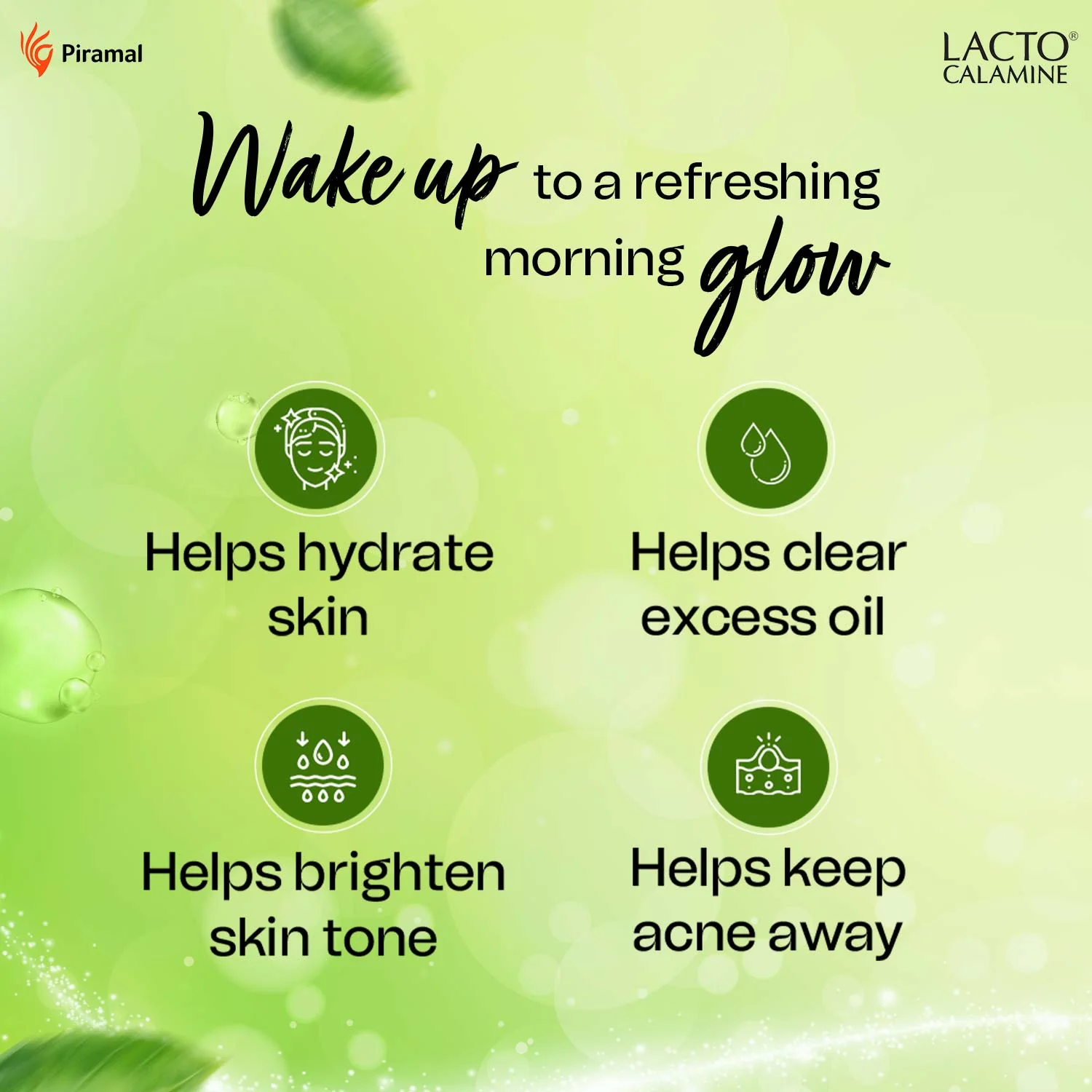 Lacto Calamine Green Tea Night Gel Moisturizer For Women | Night Cream For Oily Skin with Niacinamide & Glycolic Acid | Lightens Skin Tone & Overnight Hydration | Anti- Aging | 50g - Image 3