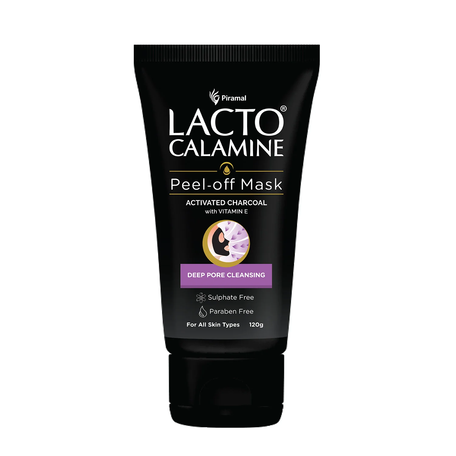 Lacto Calamine Face Peel Off Mask | Activate Charcoal & Vitamin E - Image 8