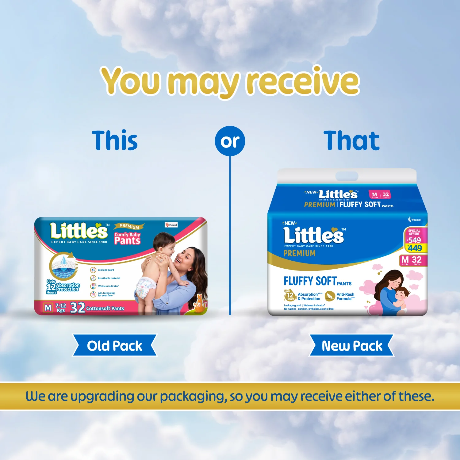 Little's Comfy Baby Diaper Pants - Premium | Baby Diapers with 12 hours Absorption & Wetness Indicators - Image 16