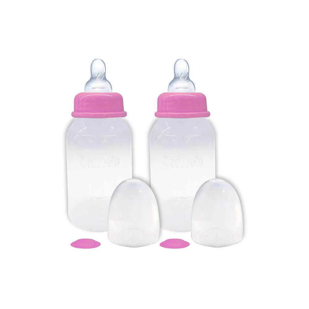 Littles Classic Mini Feeding Bottle | Patented Nipple Design- 120 ml - Image 5