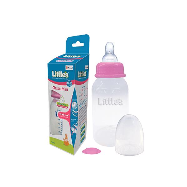 Littles Classic Mini Feeding Bottle | Patented Nipple Design- 120 ml - Image 7