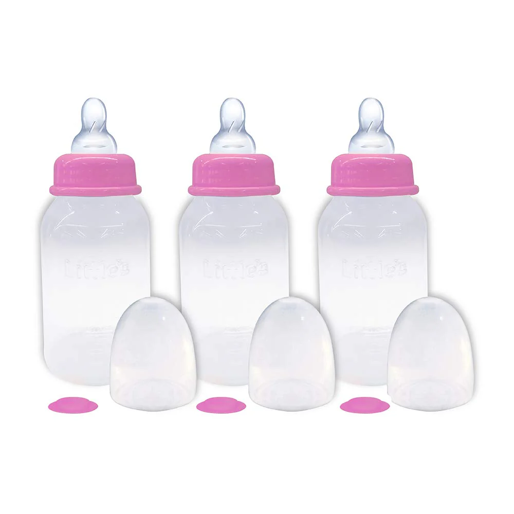 Littles Classic Mini Feeding Bottle | Patented Nipple Design- 120 ml - Image 9