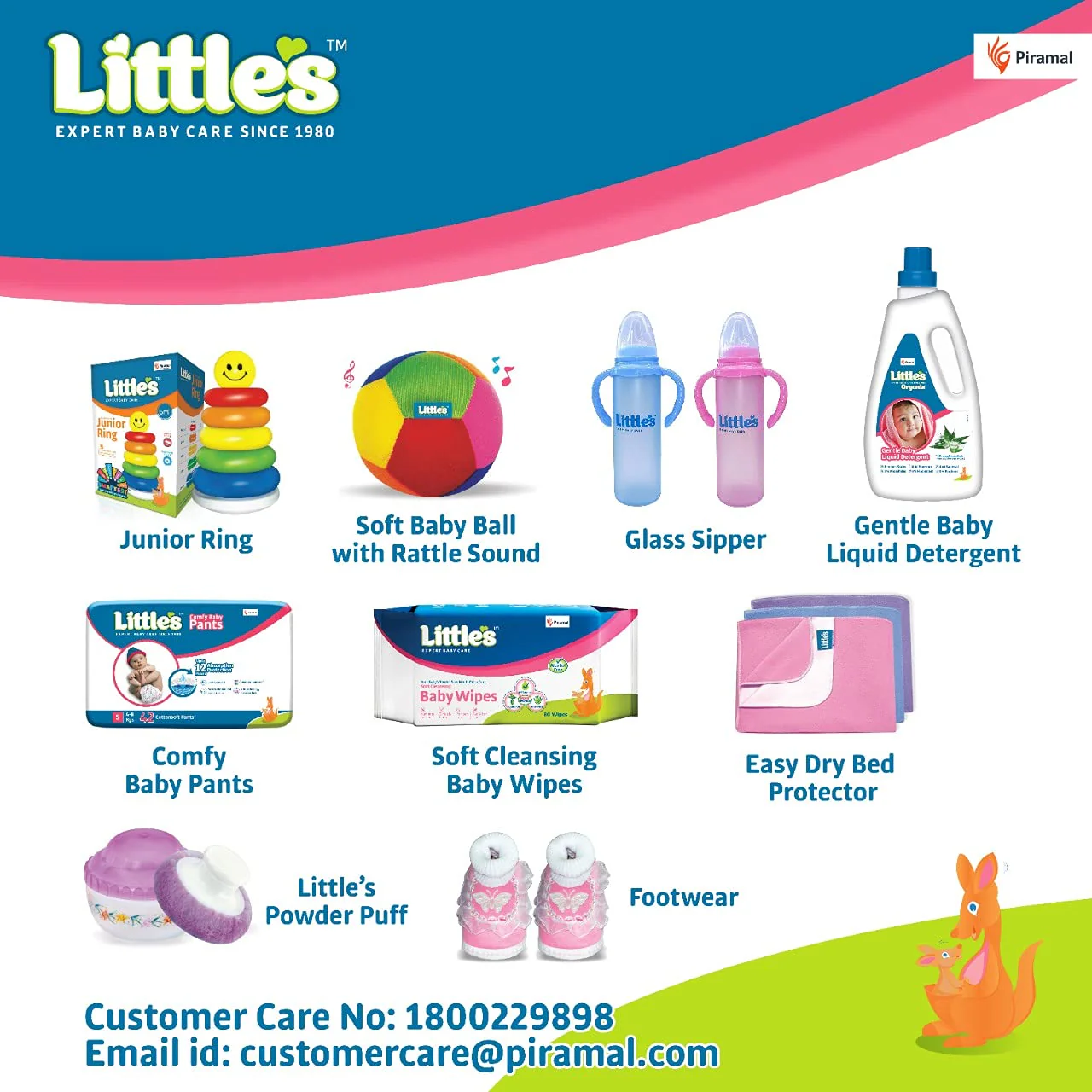 Little's Organix Gentle Baby Liquid Detergent  | Enriched with Aloe Vera and Neem extracts | Free from Parabens, Phosphates, Brighteners & Bleach - 1L - Image 6