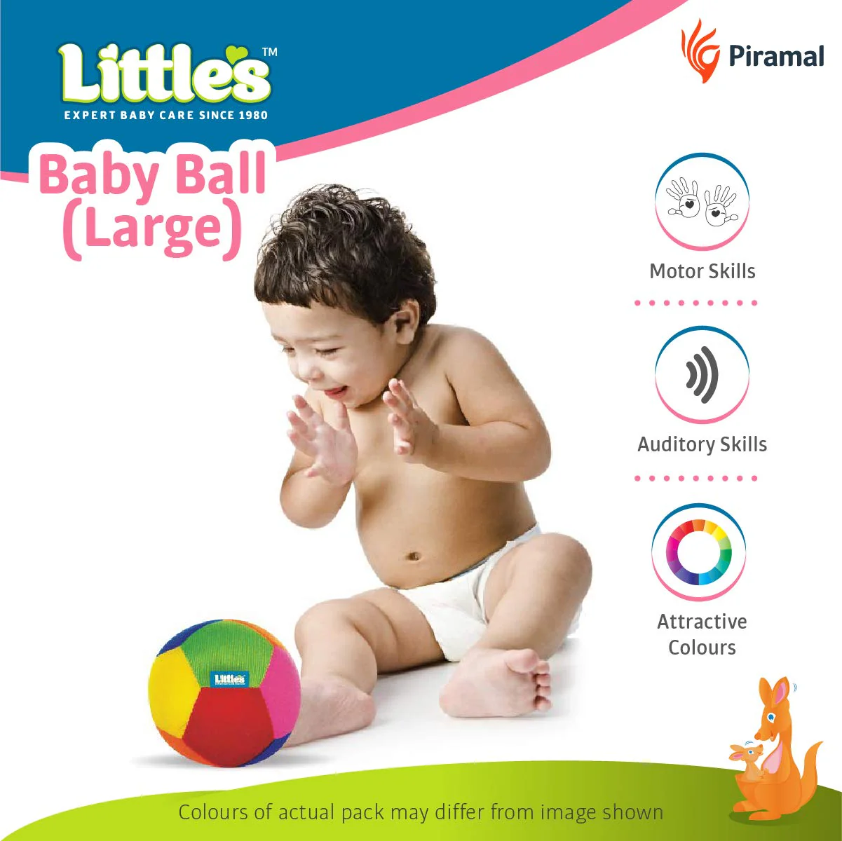 Little's - Baby Soft Ball | Toys For Babies - Image 6