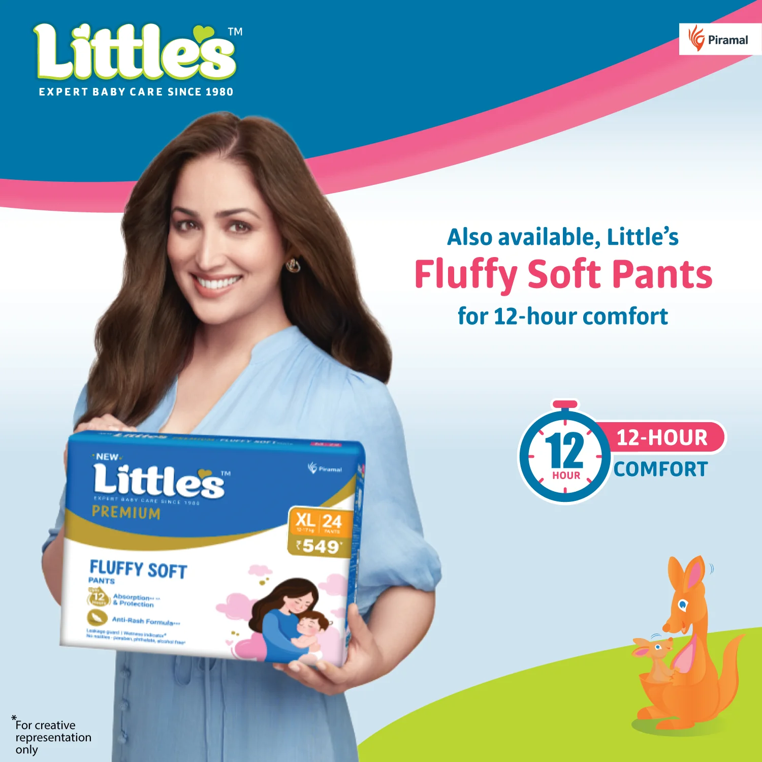 Little's Soft Cleansing Baby Wipes | Contains Aloe Vera & Jojoba Oil -80 wipes - Image 8