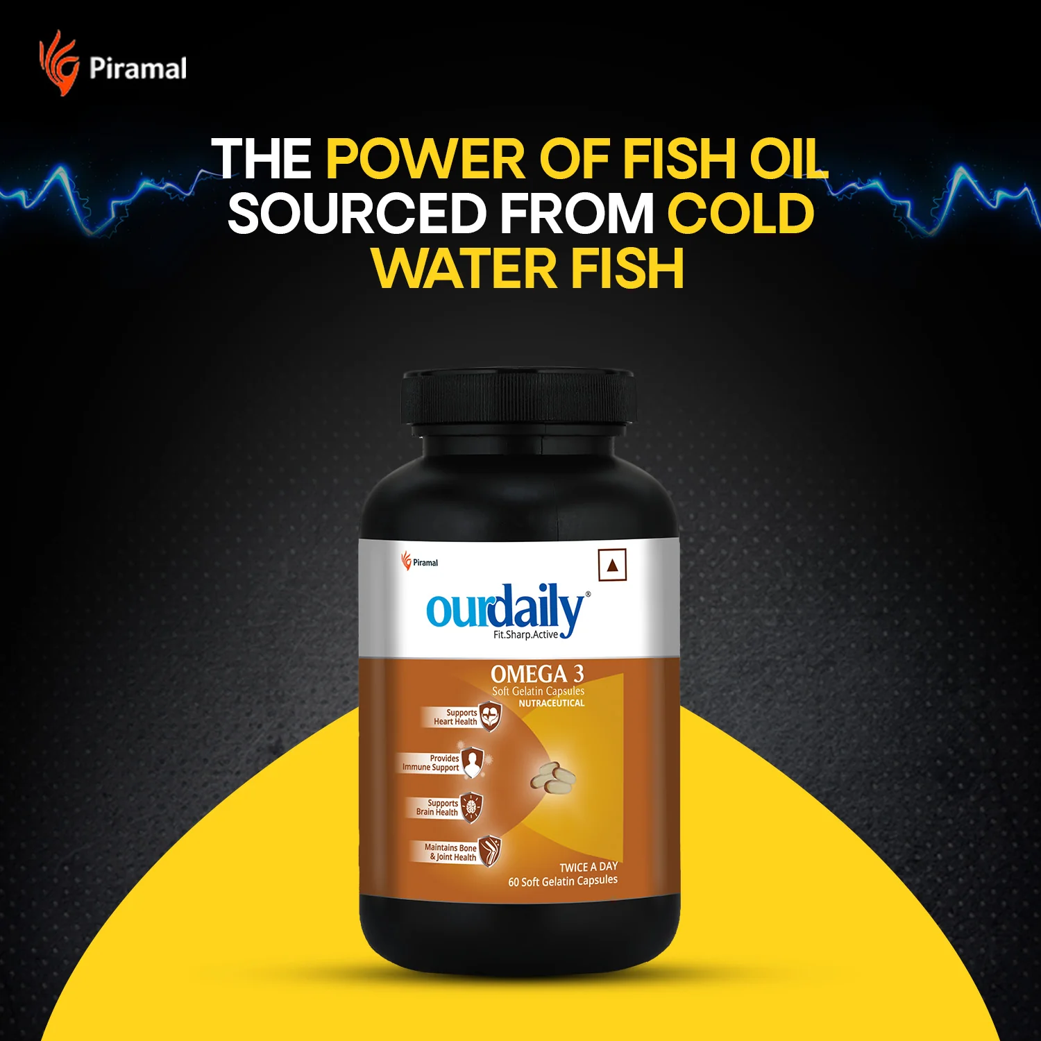 Ourdaily Omega 3 Fish Oil Gel | Soft Gelatin Capsules - Image 6