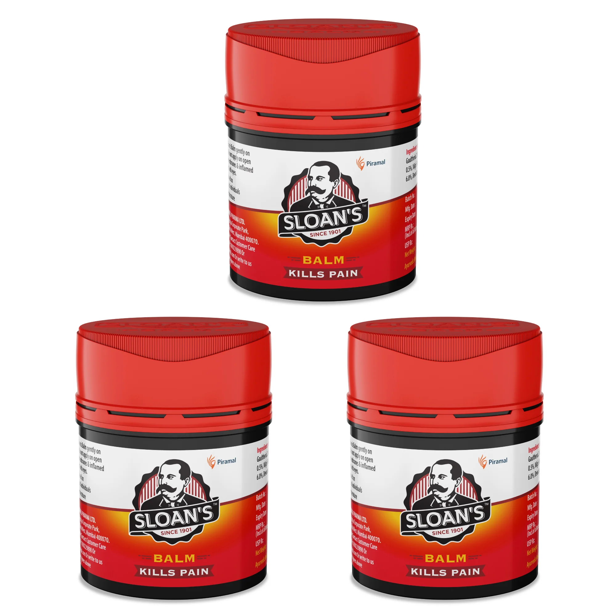 Sloan's Balm | Pain killer - 10gm/20gm - Image 3