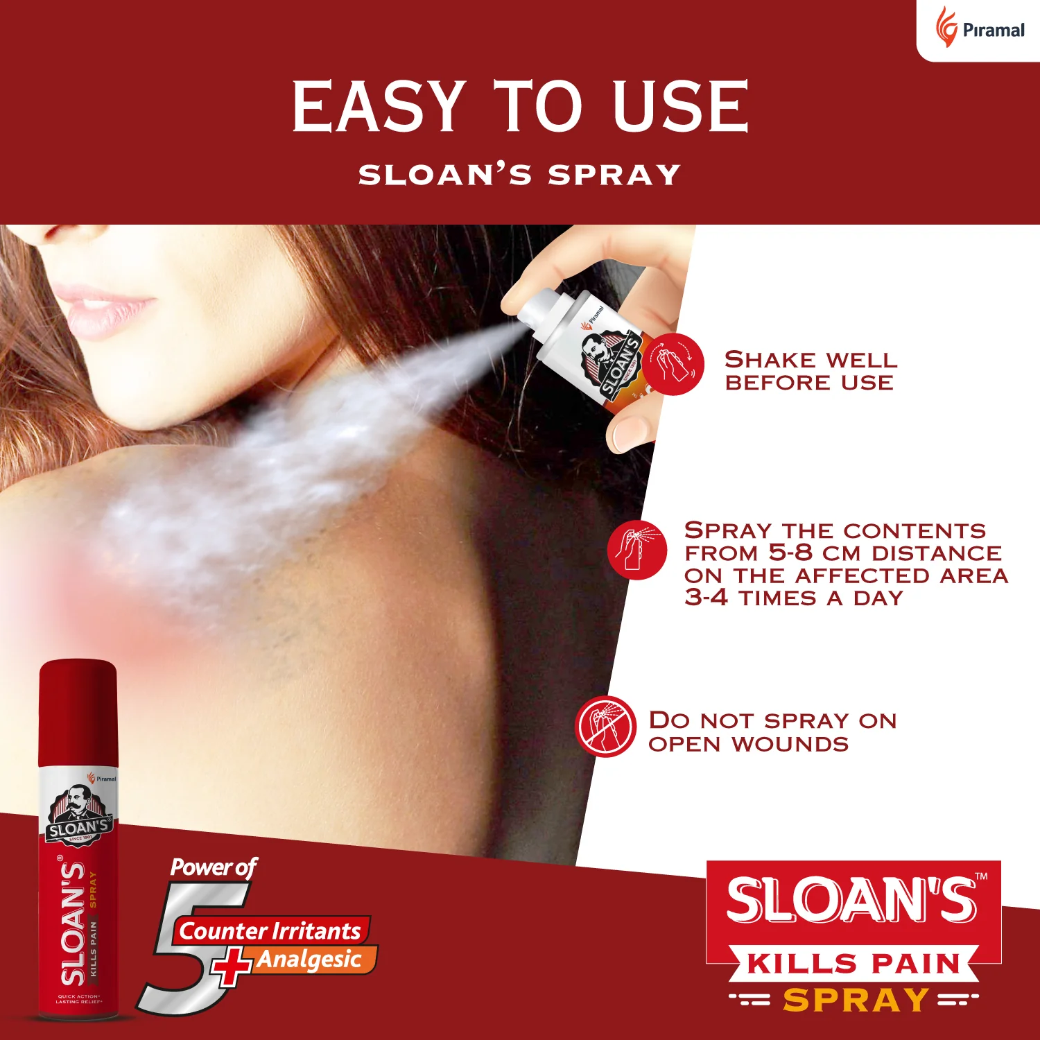 Sloan's Spray | Quick Long Last Relief- 55gm - Image 9