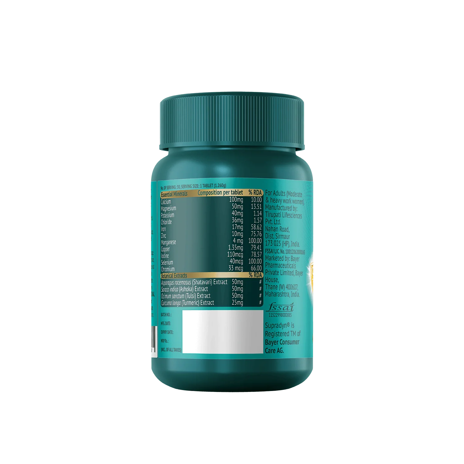 Supradyn® Immuno + Multivitamin Natural Immunity Booster - 30 Tablets - Image 9