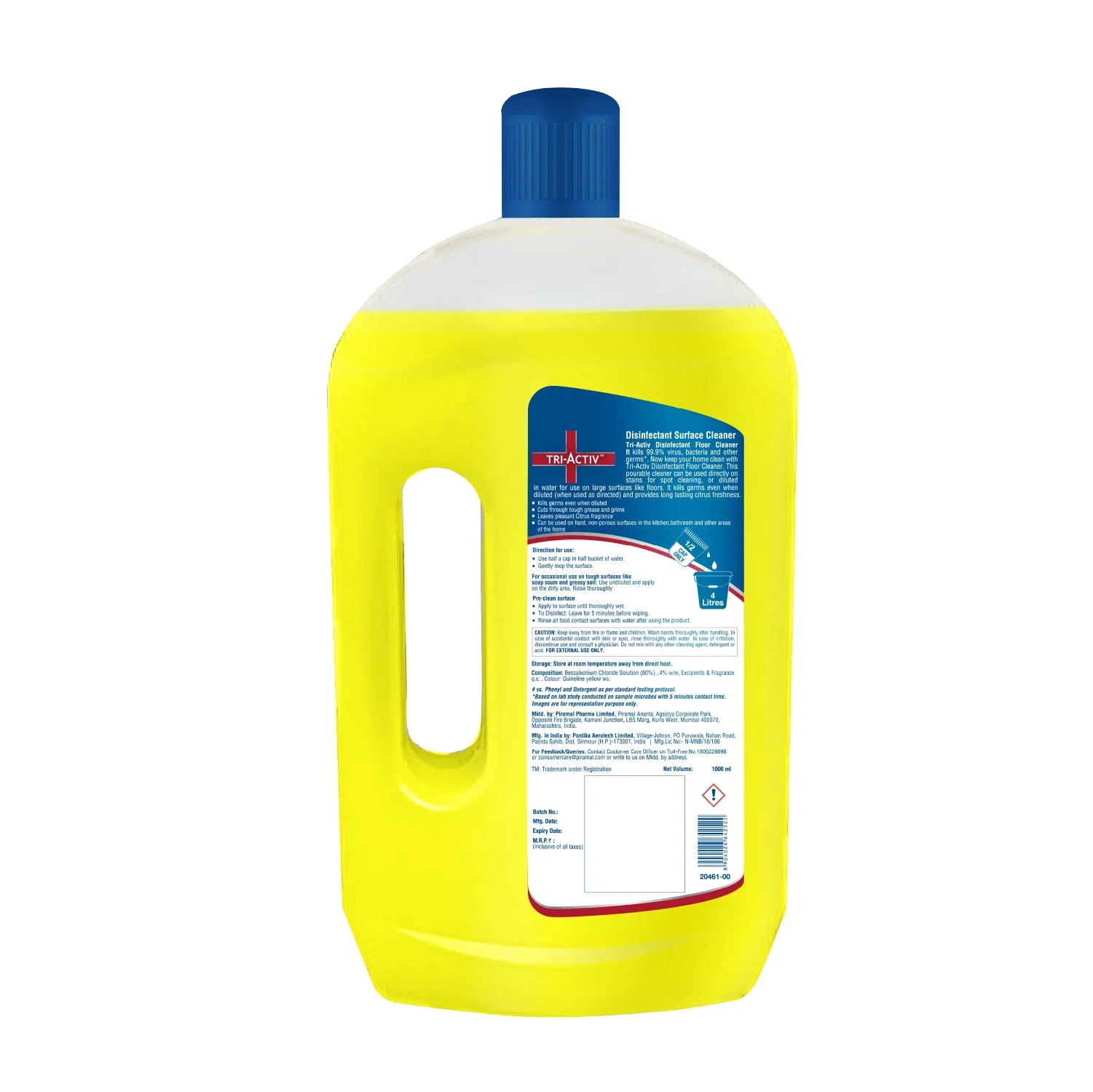 Tri-Activ Disinfectant Floor Cleaner - 1000ml | Buy 1 Get 1 Free - Image 10