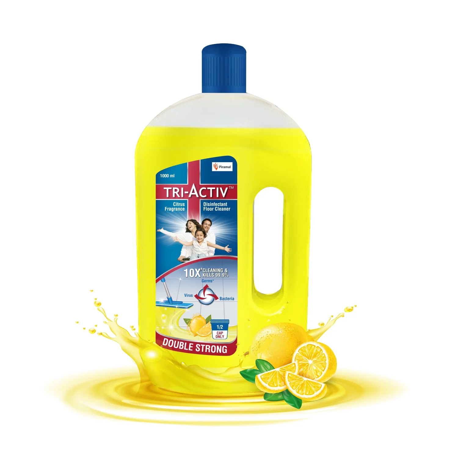 Tri-Activ Disinfectant Floor Cleaner - 1000ml | Buy 1 Get 1 Free - Image 3