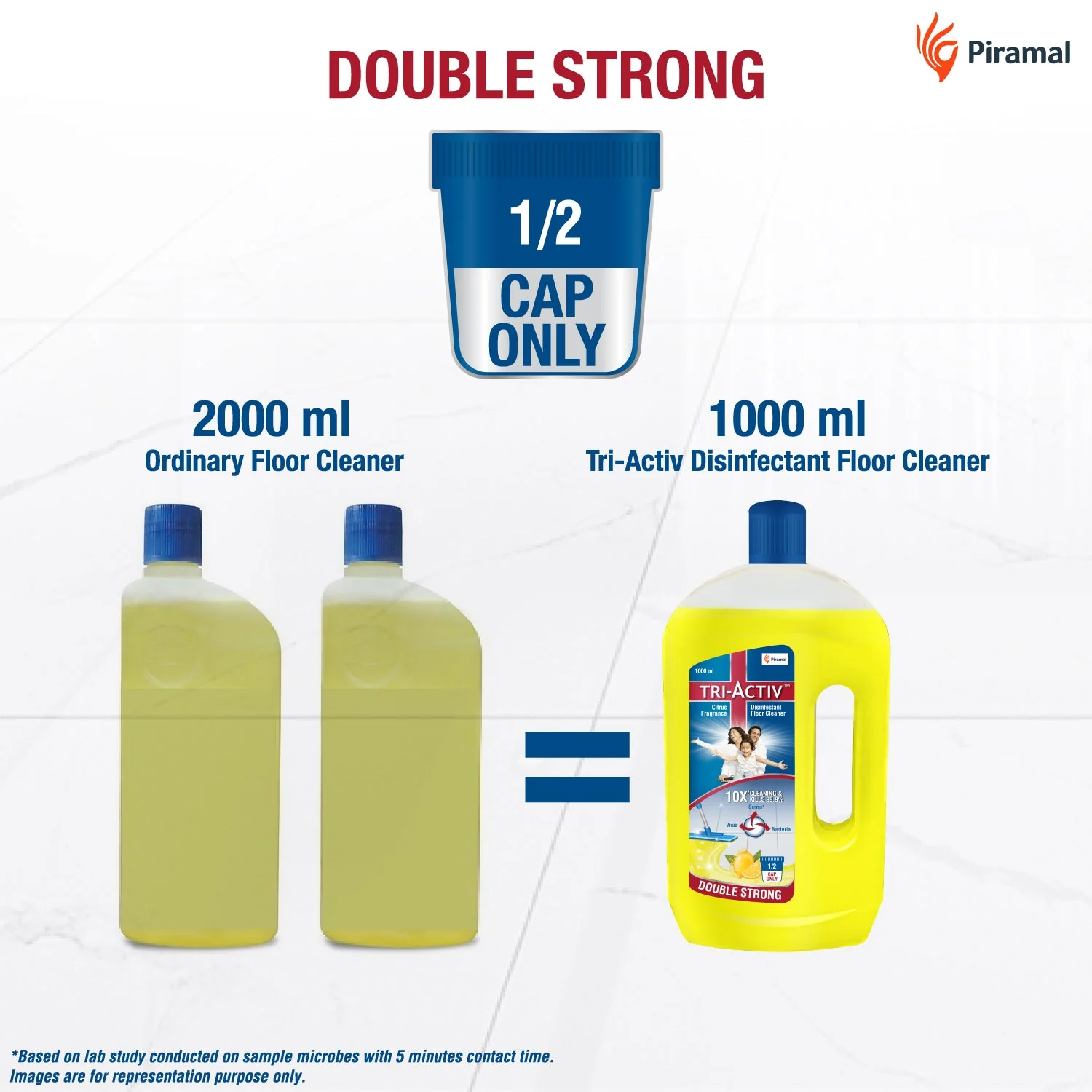 Tri-Activ Disinfectant Floor Cleaner - 1000ml | Buy 1 Get 1 Free - Image 4