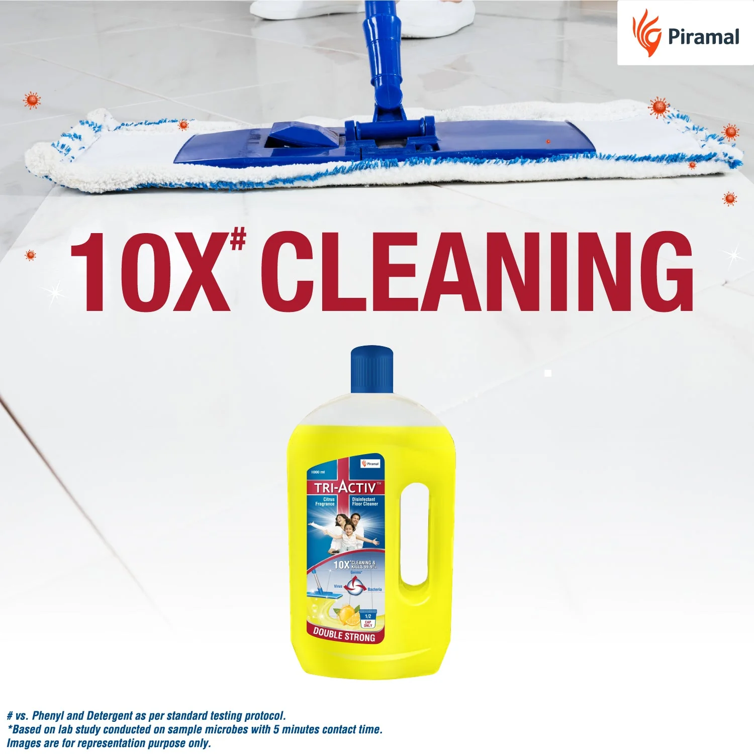 Tri-Activ Disinfectant Floor Cleaner - 1000ml | Buy 1 Get 1 Free - Image 5