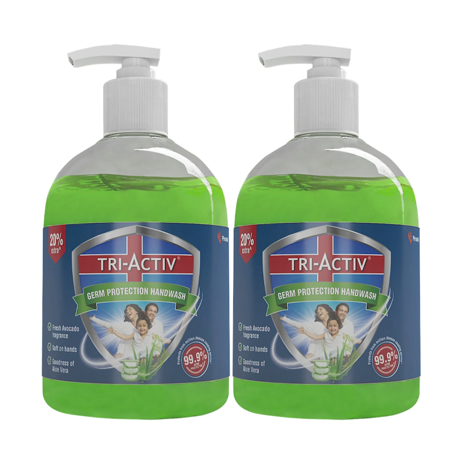 Tri-Activ Germ Protection Handwash Bottle | 300 ml - Image 9