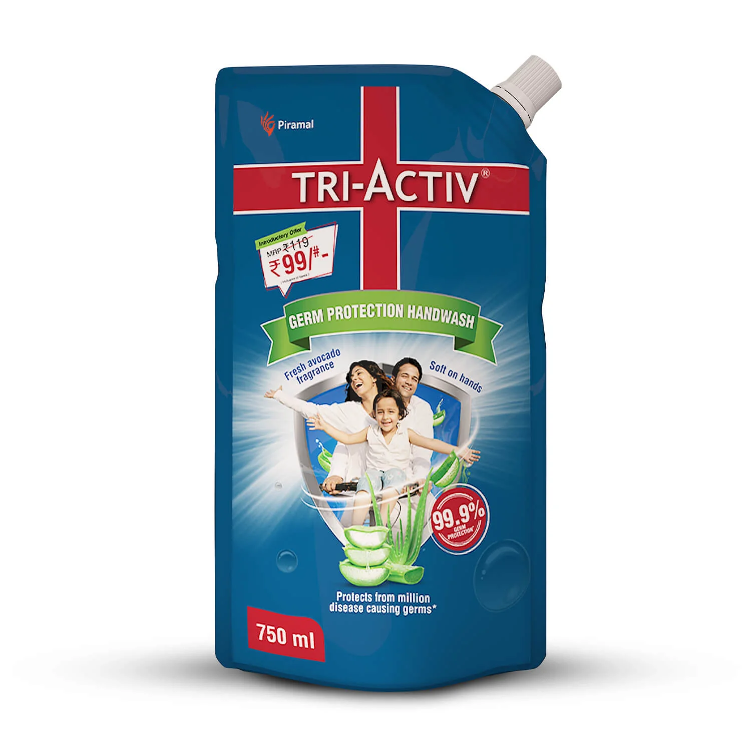 Tri-Activ Germ Protection Handwash Refill Pack | 750 ml - Image 8