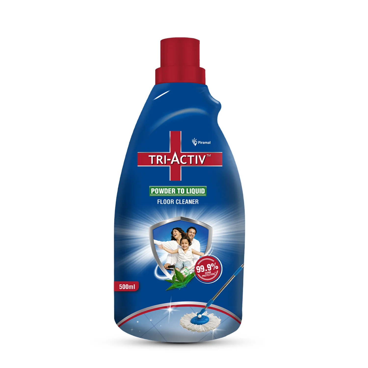 Tri-Activ Powder to Liquid Floor Cleaner | Makes 1500ml Floor Cleaning Liquid | Disinfectant Surface & Floor Cleaner Liquid | Suitable for All Floor Cleaner Mops | Kills 99.9% Germs - Neem - Image 8